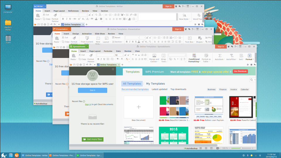 New Version of WPS for Ubuntu Kylin Released! New Version of WPS for Ubuntu Kylin Released!