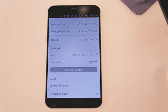 魅族 MX4 Ubuntu 正式亮相 MWC2015 魅族 MX4 Ubuntu 正式亮相 MWC2015