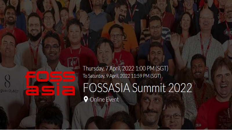凝聚開源力量--優(yōu)麒麟出席 FOSSASIA Summit 2022 開源盛會(huì)！